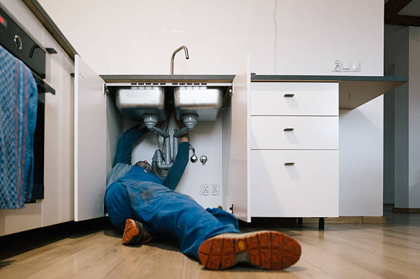 Professional Drain Cleaning technician working in Bethel, DE